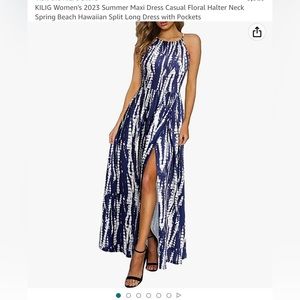 Never worn maxi dress from Amazon! New with tags!